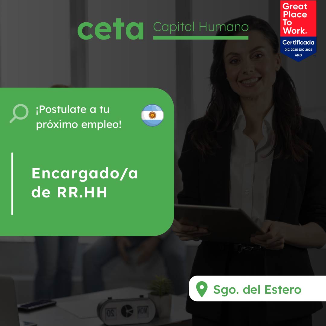 Encargado/a de RRHH